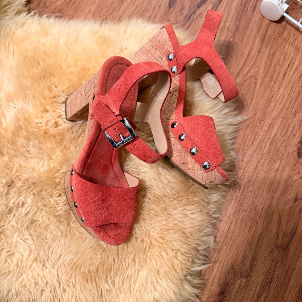 Michael Kors coral summer sandal heel - Picture 5 of 9